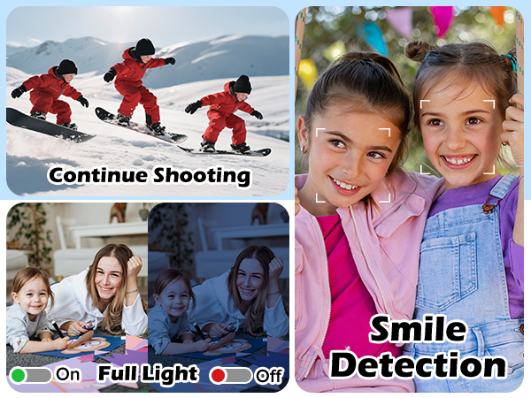 Digital Camera,Autofocus 4K Vlogging Camera