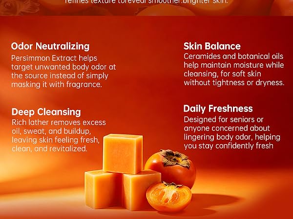 persimmon soap