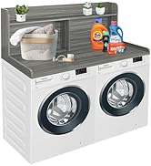Royxen Washer and Dryer Countertop with Shelf 19.5