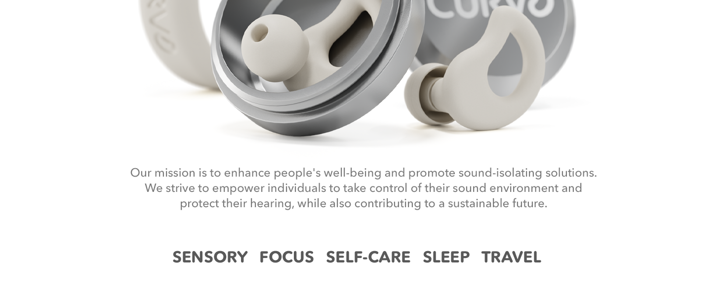 CURVD Everyday Earplug Bundle in Honey