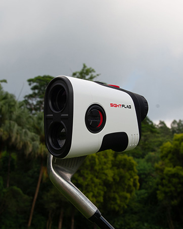 GF2 golf rangefinder with slope