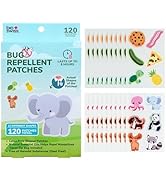 BioSwiss Mosquito Repellent Patches, Bug Patch Stickers for Kids and Adults, Fun Shapes, Natural ...