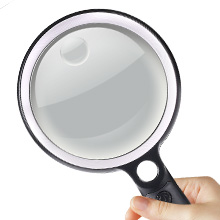 handheld magnifying glass