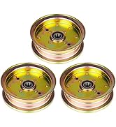 539132728 Flat Idler Pulley for Husqvarna 539112196 539131148 589766101 589766102 GT 52XLS GTH 30...