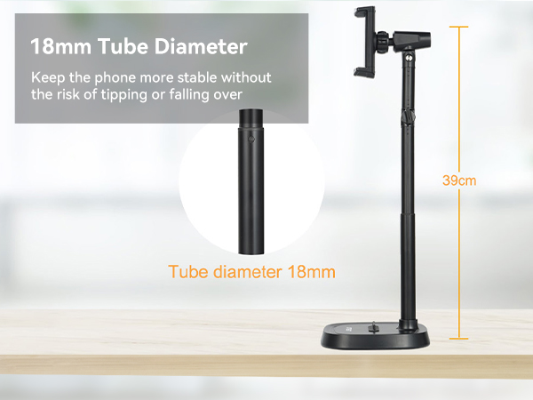 UTEBIT Adjustable Phone Stand for Desk