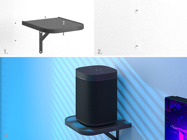AREAJD Universal Rear Speaker Wall Mount