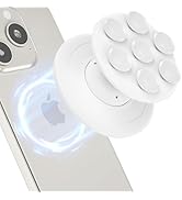 AUROX Magnetic Phone Grip for Magsafe Phone Grip, Magnetic Suction Cup Collapsible Phone Grip Hol...