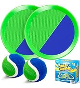 Ball Catch Game, Kids Toss Game for Ages 3 4 5 6 7 8-12 Year Old Boy Girl, Catching Balls Set wit...