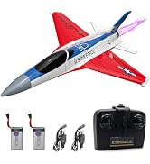 Dollox RC Airplane Toys F-16 Fighting Falcon 2.4Ghz 2CH Remote Control Plane Jet RC Fighter Airpl...
