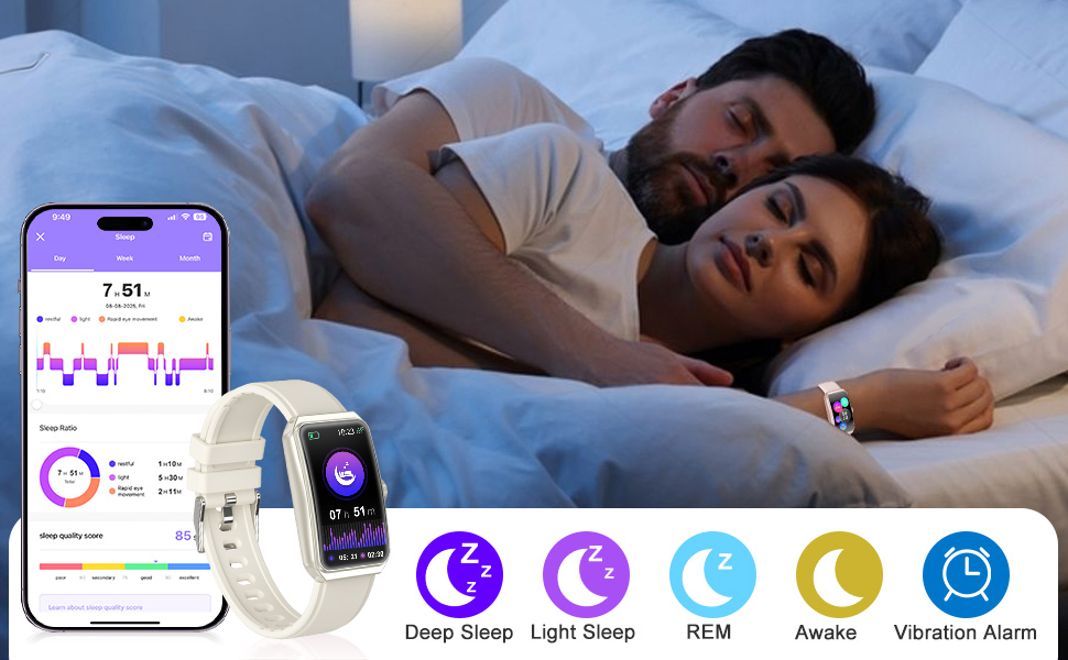 smart watch health fitness tracker with 24/7 heart rate