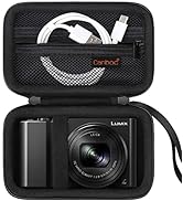 Canboc Carrying Case for Panasonic LUMIX ZS80/ ZS100/ ZS70/ ZS200/ LX10/ ZS60 4K Digital Camera, ...