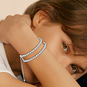 cubic zirconia tennis bracelet