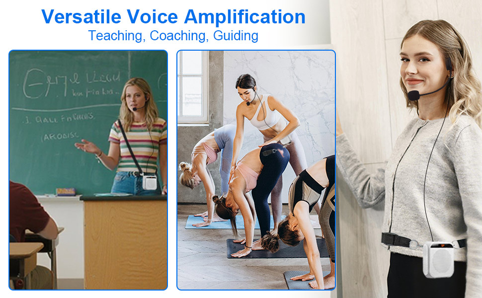 portable voice amplifier