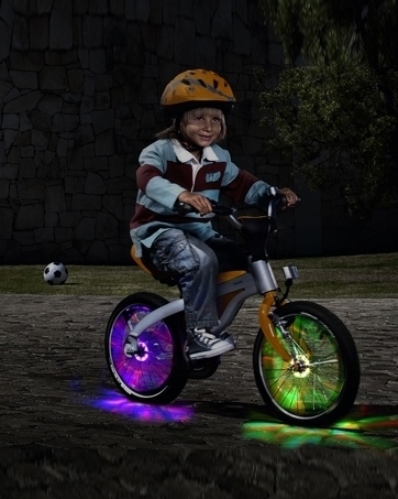 led bicycle wheel lights