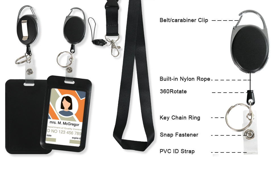 Heavy Duty Badge Reel
