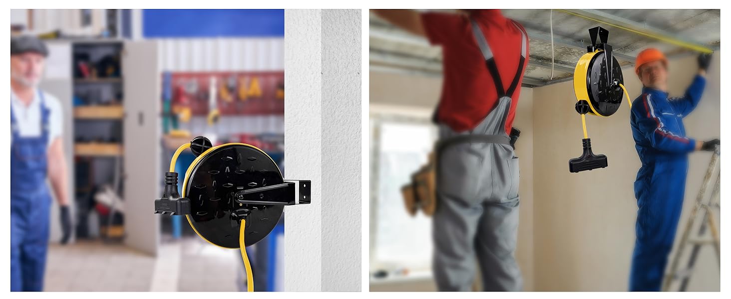 retractable electric cord