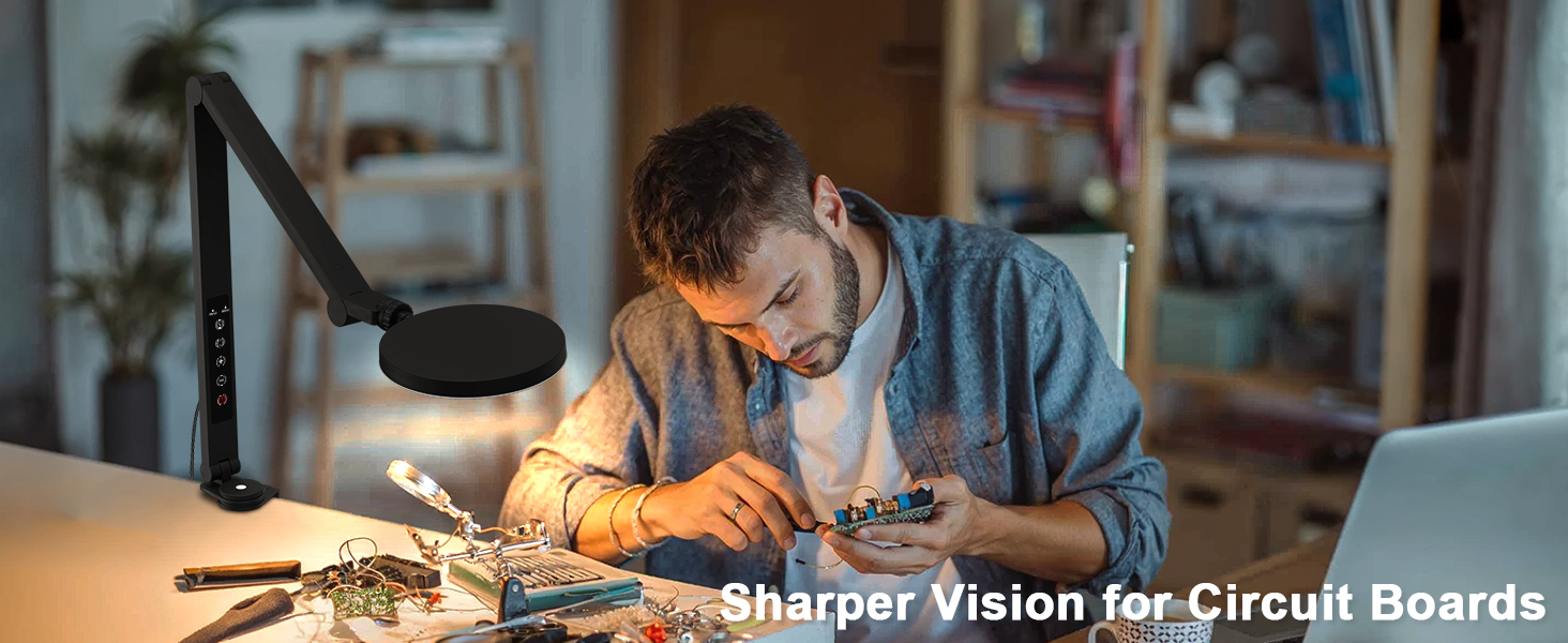 desk lamp for gaming and work