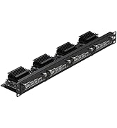 UCTRONICS Jetson Nano Rackmount, 19" 1U Rack Mount Supports 1-4 Units, Front Removable with Capti...