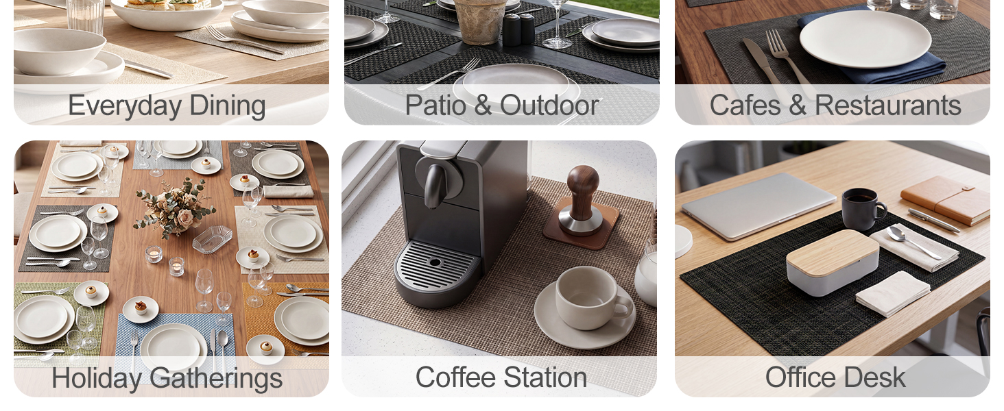 Polyester Woven Table Mats