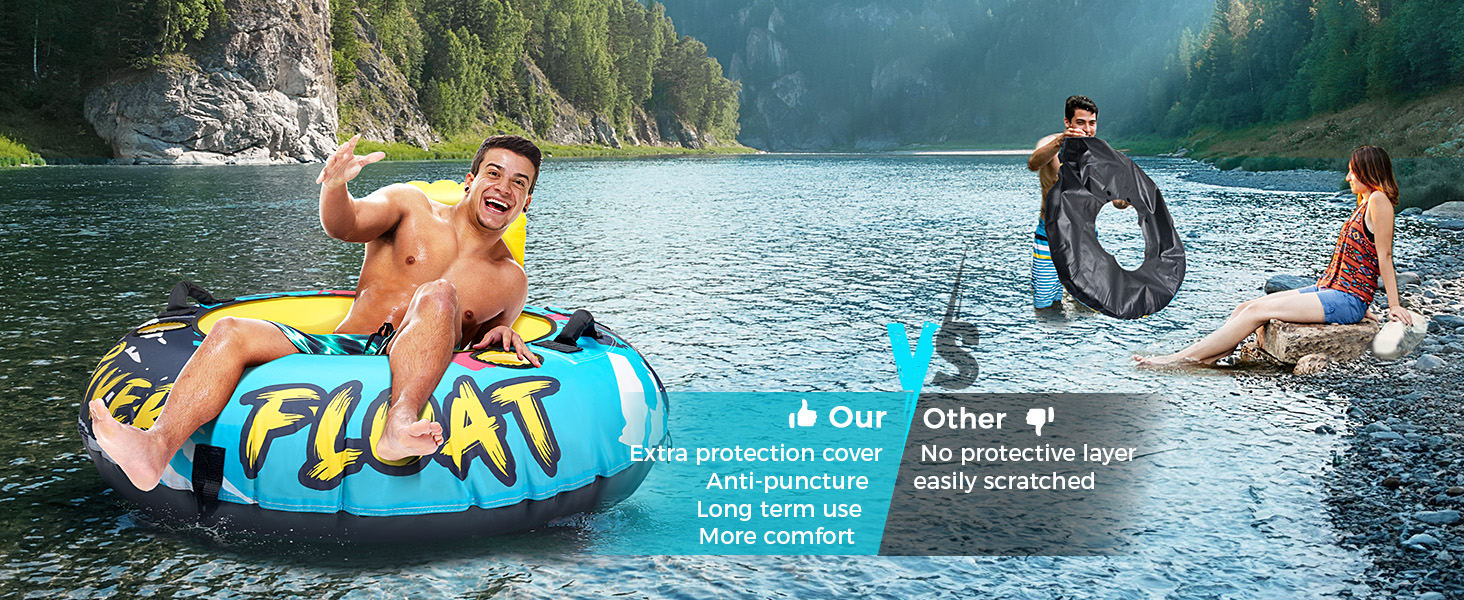 heavy duty river tube cover