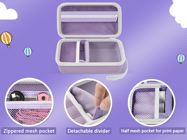 instant print camera carrying case