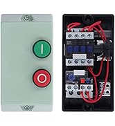 Focket Magnetic Electric Motor Starter, 2.2KW 3HP Single Phase 220/230V 4KW 5.5HP 3 Phase 380/400...