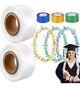 JarThenaAMCS 656Ft Graduation Candy Lei Making Kit Include 2 Rolls Poly Tubing 12 Rolls Ribbon fo...