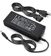 120W 12V 10A Power Supply AC to DC Adapter, Type B 3 Pin Power Supply Transformer 5.5x2.5mm &amp; 5.5...