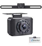 Epronic X1P HD Backup Camera License Plate Rear View Camera for Car, IP69 Waterproof Cámaras de R...