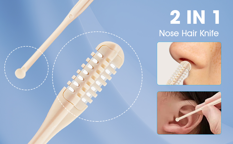 10PCS Nasal Hair Cutter