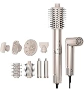 SKERTS 8 in 1 Powerful Hair Dryer Hot Air Brush Set with 110,000 RPM High-Speed Negative Ionic Au...