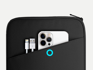 Outer Pocket for Accessories, Outer Storage Pocket, Slanted Pocket