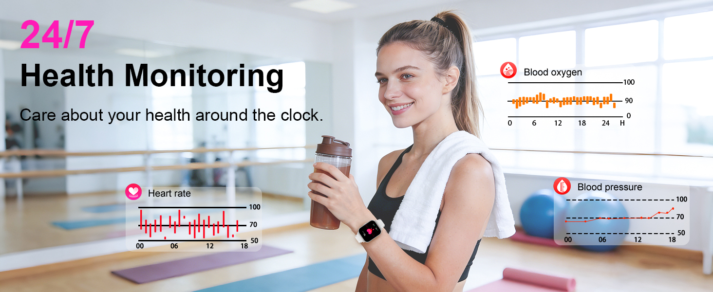 This Android smartwatch for women features advanced sensors to help you monitor heart rate.