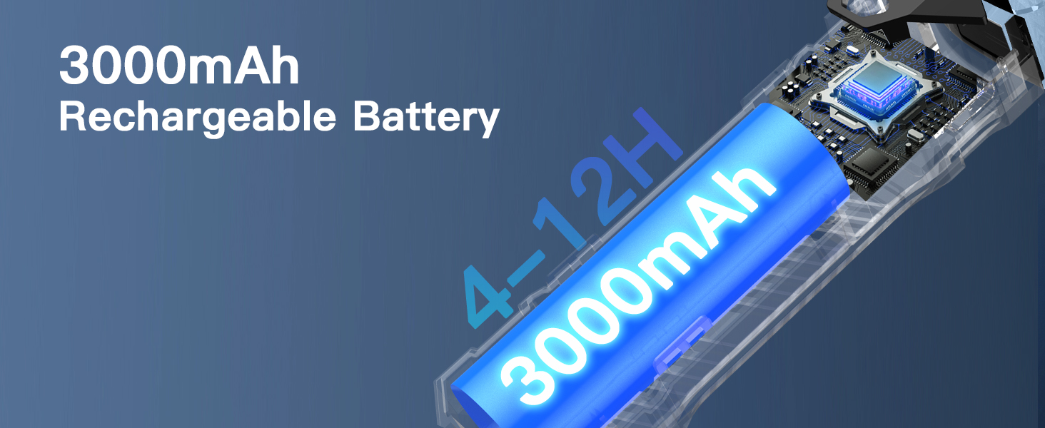 3000mAh Rechargeable Battery