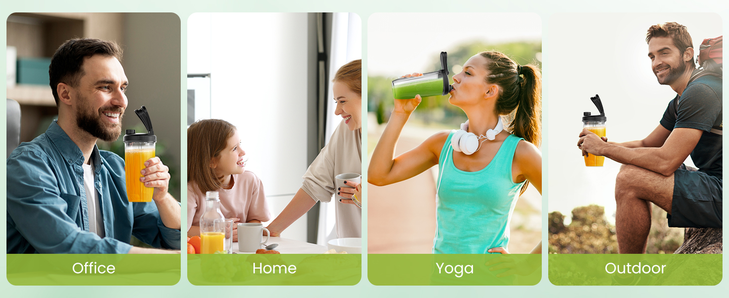 smoothie blender with cup