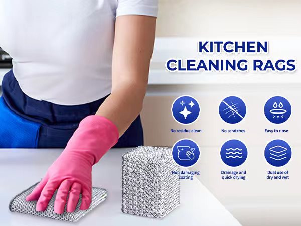 steel wool cleaning cloths