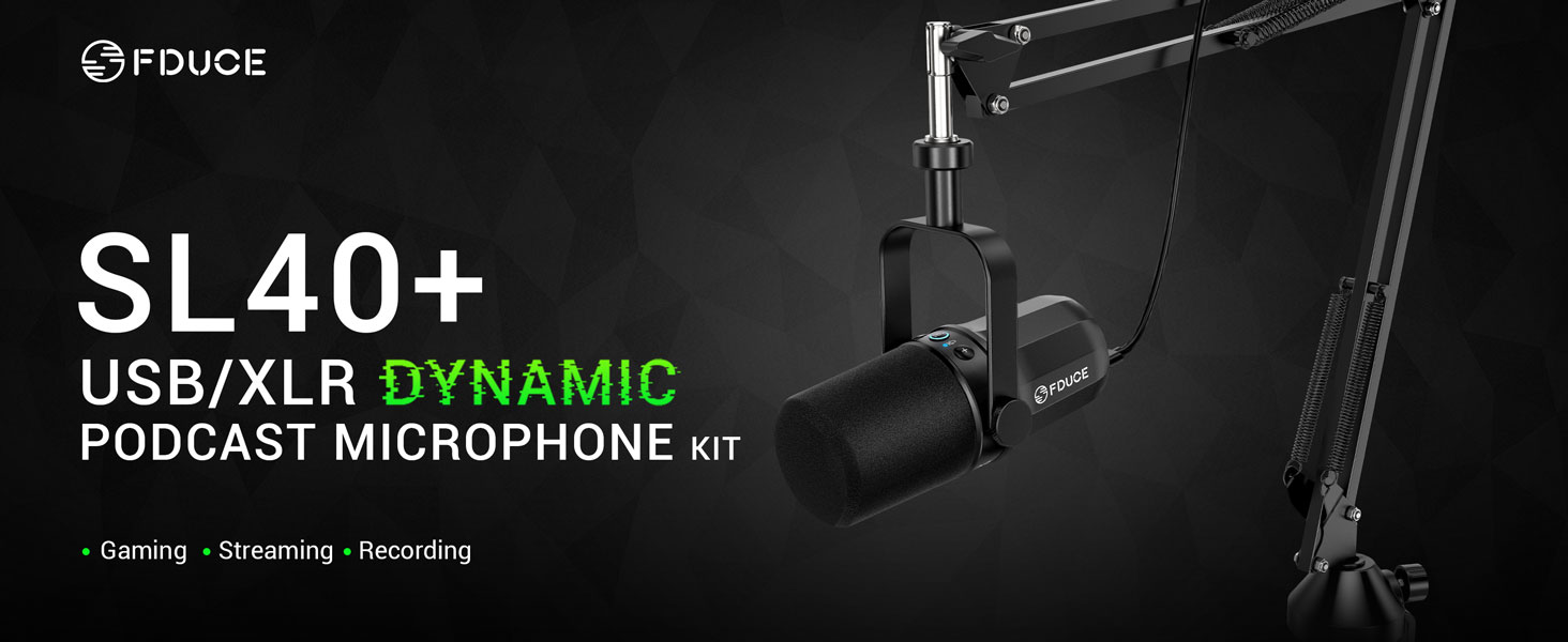 Dynamic Podcast Microphone