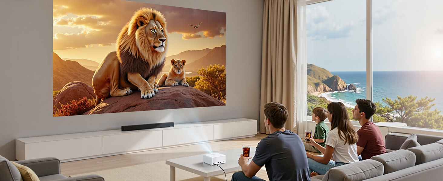 Indoor Projector(living room) - A+ 10