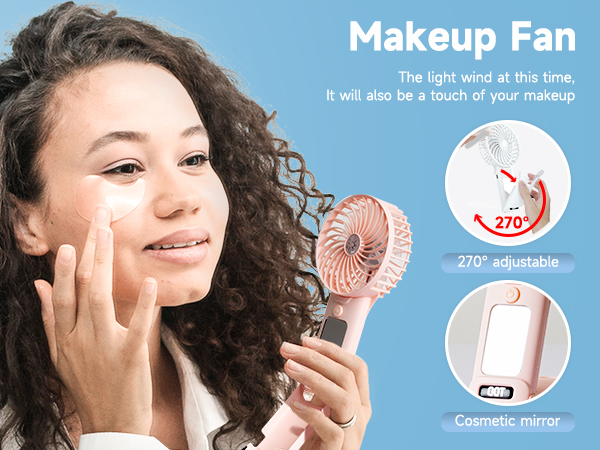 Makeup fan