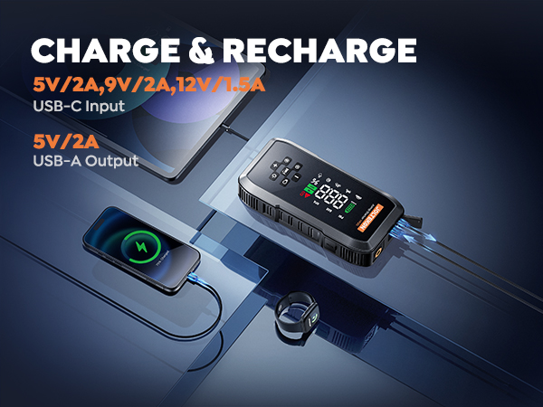 car jump starter with air compressor