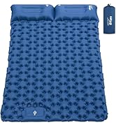 HiiPeak Sleeping Pad for Camping- Ultralight Inflatable Sleeping Mat with Built-in Foot Pump, Upg...