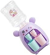 Toddmomy Mini Water Machine Toy, Purple Children Lovely Water Dispenser Drink Water Machine Toy f...