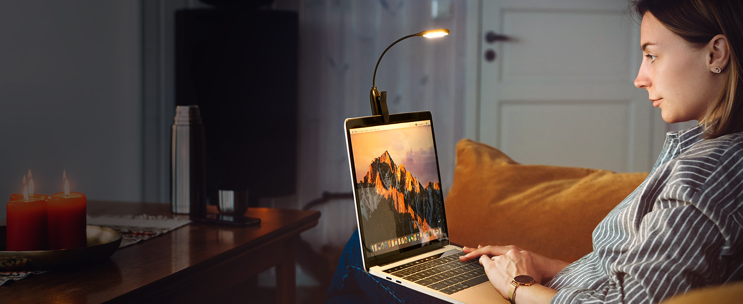 rechargeable book light for reading in bed