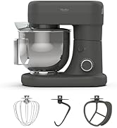 Martha Stewart ?Tilt-Head Stand Mixer,?12 Speed, 5.3QT Stainless Steel Bowl, Splash Guard with Po...