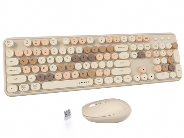 WIRELESS KEYBOARD AND MOUSE for long nails