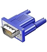 FUERAN New VGA 2K 1440P@60Hz Graphics Card Display GPU Detection Monitor VGA Dummy Plug Adapter F...
