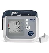 A&amp;D Medical Premium Multi-User Blood Pressure Monitor, Wide Range Blood Pressure Cuff (22 - 42 cm...