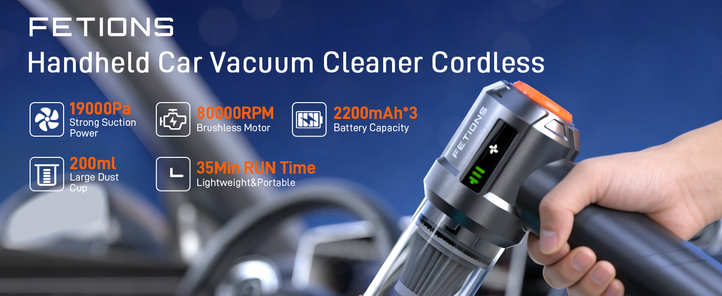 Handheld Car Vacuum