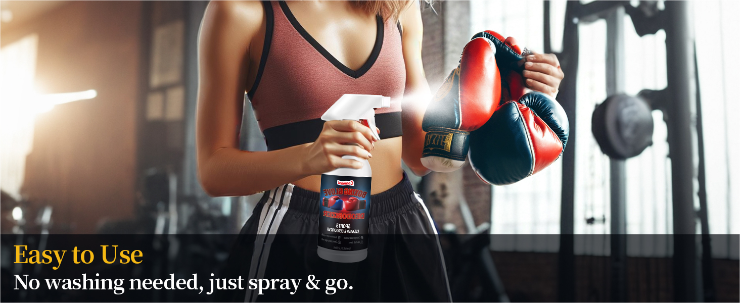 Boxing Glove Deodorizer Cleaner Spray