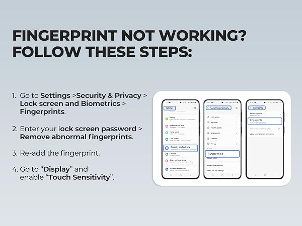 FINGERPRINT ID RESET
